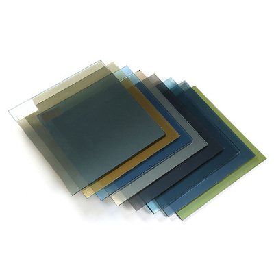 Colorful coated glass beautiful exterior wall mirror (11)