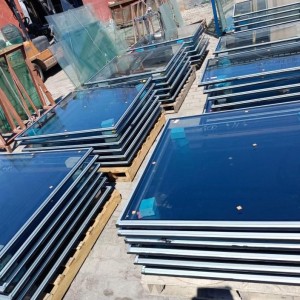 Coated glass production
