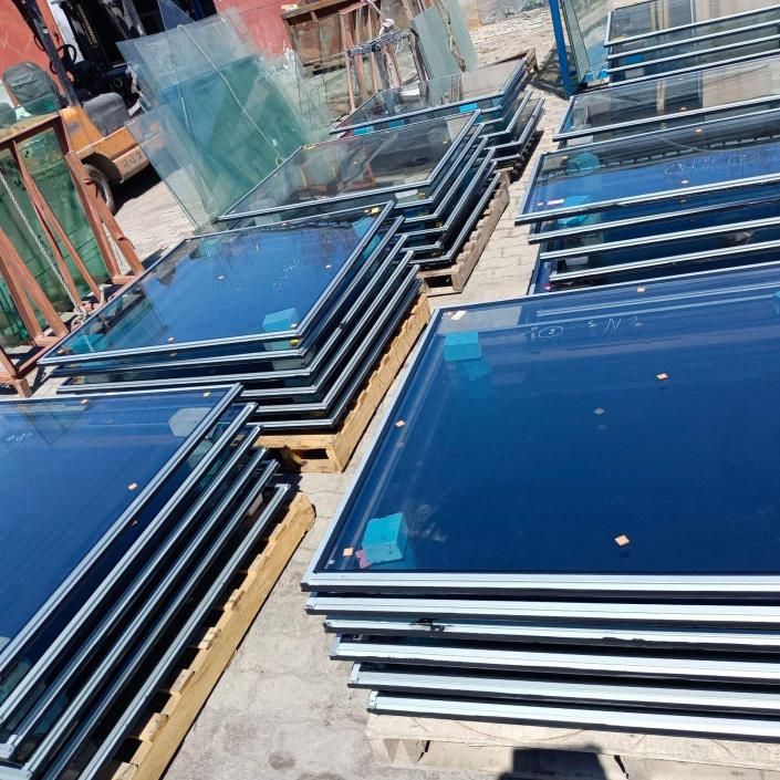 Colorful coated glass beautiful exterior wall mirror (7)